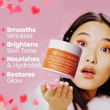 SeoulCeuticals Snail Mucin Moisturizer Cream 2oz