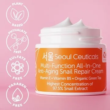 SeoulCeuticals Snail Mucin Moisturizer Cream 2oz