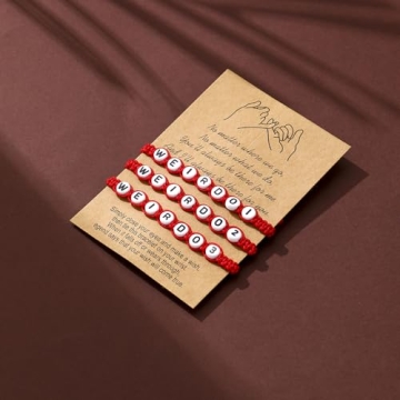 Matching Weirdo BFF Friendship Bracelets for 3