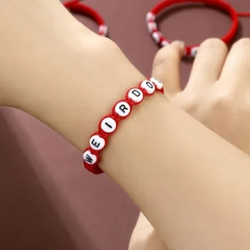 Matching Weirdo BFF Friendship Bracelets for 3