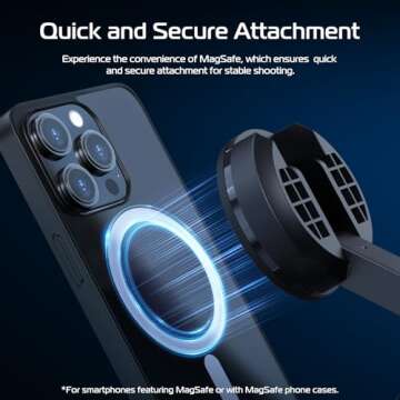 ULANZI 61'' Magnetic Selfie Stick Tripod with Remote