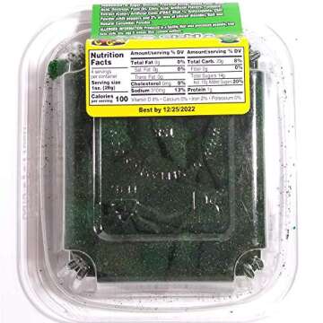 Alamo Candy Sour Pickle Belts Chilosito - Sweet and Tangy Indulgence