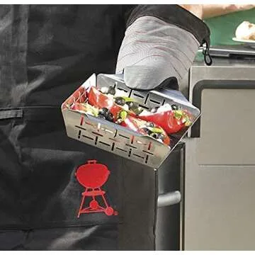 Weber Stainless Steel Grilling Basket for Perfect Veggies