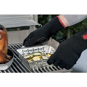 Weber Stainless Steel Grilling Basket for Perfect Veggies