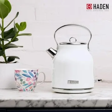Haden Heritage Electric Kettle Vintage Style Auto Shutoff