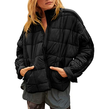Aiopr Women’s Lightweight Down Coat - Packable & Stylish