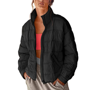 Aiopr Women’s Lightweight Down Coat - Packable & Stylish