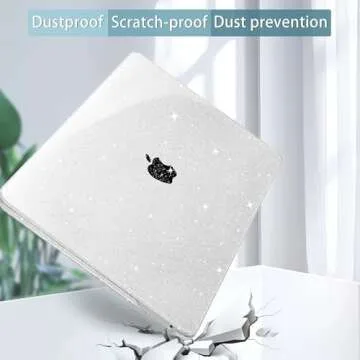 Glitter Hard Shell Case for MacBook Pro 13 - Elegant Protection