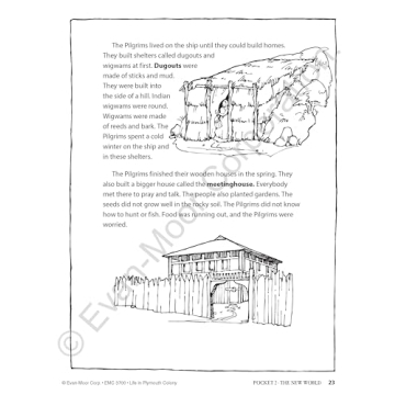 History Pockets: Plymouth Colony Fun for Kids