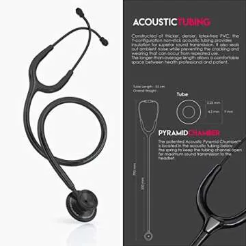 MDF Instruments Acoustica Lightweight Stethoscope for Adults