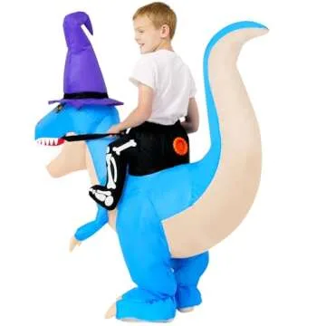 Max Fun Kids Inflatable Dinosaur Costume for Halloween