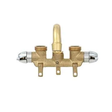 Homewerks Laundry Faucet with Brass Housing and Swivel Spout