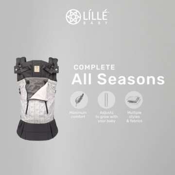 LÍLLÉbaby Complete 6-in-1 Ergonomic Baby Carrier