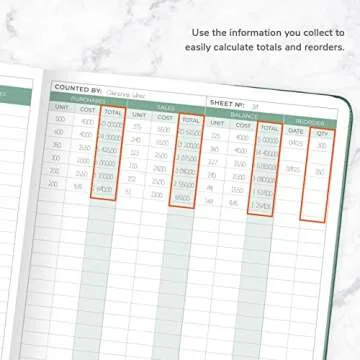 Clever Fox Inventory & Sales Log Book for Small Business