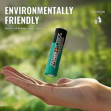 POWER FLASH AAA Batteries 24 Pack - Long Lasting, 1.5V, Leak Proof, Eco-Friendly