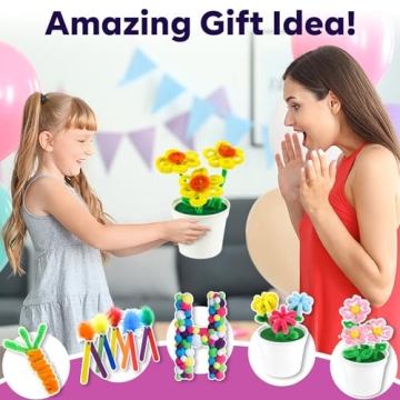 FUNZBO Complete Arts and Crafts Kit for Kids