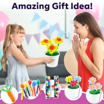 FUNZBO Complete Arts and Crafts Kit for Kids