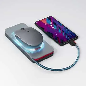 Lenovo Go Wireless Mobile Power Bank - 10,000 mAh & 30W Max Output