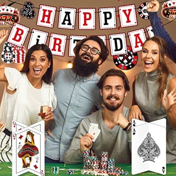 Casino Theme Party Decoration Set for Memorable Celebrations