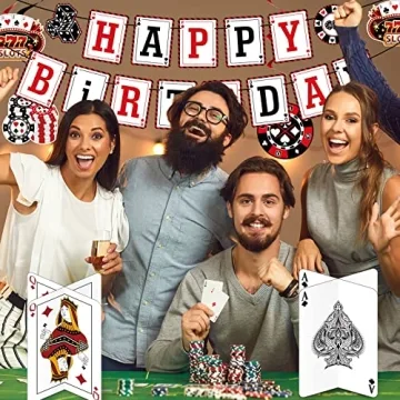 Casino Theme Party Decoration Set for Memorable Celebrations