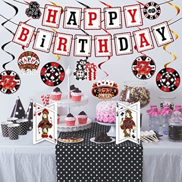 Casino Theme Party Decoration Set for Memorable Celebrations