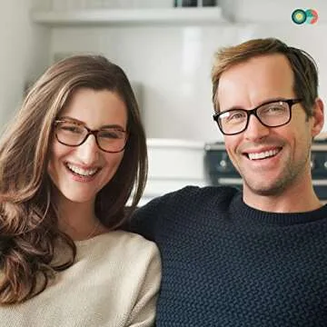 Gaoye Stylish Blue Light Blocking Reading Glasses 6 Pack