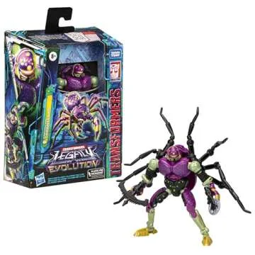 Transformers Toys Legacy Evolution Deluxe Predacon Tarantulas Toy, 5.5-inch, Action Figure for Boys and Girls Ages 8 and Up