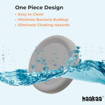 Haakaa Leak-Proof Silicone Cap for Breast Pumps 1 Count