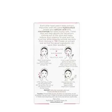 Pacifica Pimple Patches - Love'Zit Anytime Pimple Patches for Face - for Zits, Blemishes, & Breakouts - w/Salicylic Acid & Niacinamide Acne Fighting Vegan, Clean Beauty, Dermatologist Tested