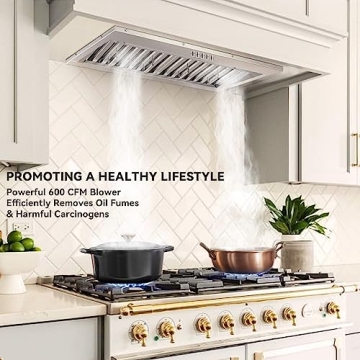 30" Hermitlux Range Hood with Ducted & Ductless Options