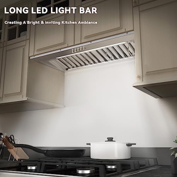 30" Hermitlux Range Hood with Ducted & Ductless Options