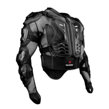 HEROBIKER Motorcycle Full Body Armor Jacket Protective Gear