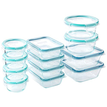 Snapware Total Solution 24-Pc Glass Food Storage Set