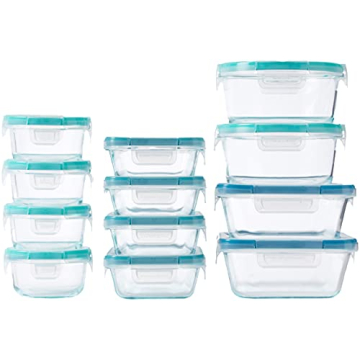 Snapware Total Solution 24-Pc Glass Food Storage Set