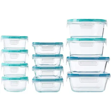 Snapware Total Solution 24-Pc Glass Food Storage Set