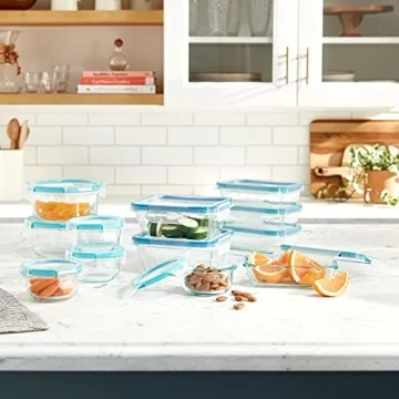 Snapware Total Solution 24-Pc Glass Food Storage Set