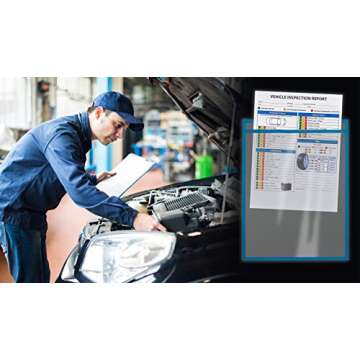 Better Office Dry Erase Pocket Sleeves, 30-Pack, Oversized