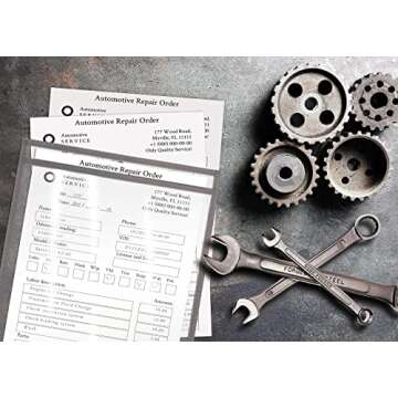 Better Office Dry Erase Pocket Sleeves, 30-Pack, Oversized