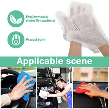 60 Disposable Artisan Dusting Mitts for Effortless Cleaning