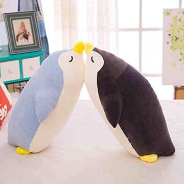 DENTRUN Penguin Plush Toy - Cuddly Soft Doll for All Ages