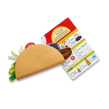 Melissa & Doug Taco Set - Sliceable Wooden Play Food