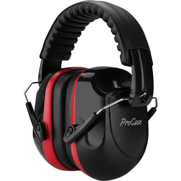 ProCase Adjustable Professional Protection Headphones