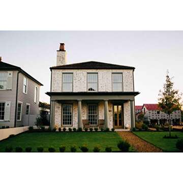 Romabio Classico Limewash Interior/Exterior Paint, Italian slaked-lime, One Coat, Avorio White, 1L/1QT