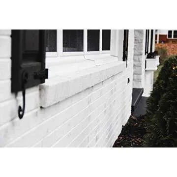 Romabio Classico Limewash Interior/Exterior Paint, Italian slaked-lime, One Coat, Avorio White, 1L/1QT