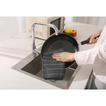 Super Absorbent Microfiber Kitchen Towels - 8 Pack