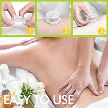 GreenLife® Silicone Cupping Therapy Set - 7 Cups for Pain Relief