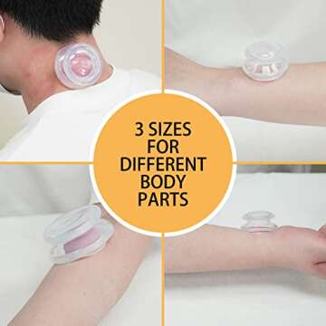 GreenLife® Silicone Cupping Therapy Set - 7 Cups for Pain Relief