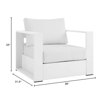 Modway Tahoe Outdoor Patio Armchair - Comfortable & Stylish