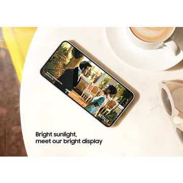 SAMSUNG Galaxy S22 Cell Phone, Factory Unlocked Android Smartphone, 128GB, 8K Camera & Video, Night ...