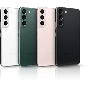 SAMSUNG Galaxy S22 Cell Phone, Factory Unlocked Android Smartphone, 128GB, 8K Camera & Video, Night Mode, Brightest Display Screen, 50MP Photo Resolution, Long Battery Life, US Version, Green